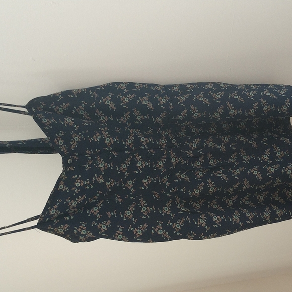 Z VINTAGE probably 1970s SILK Romper - Picture 2 of 9